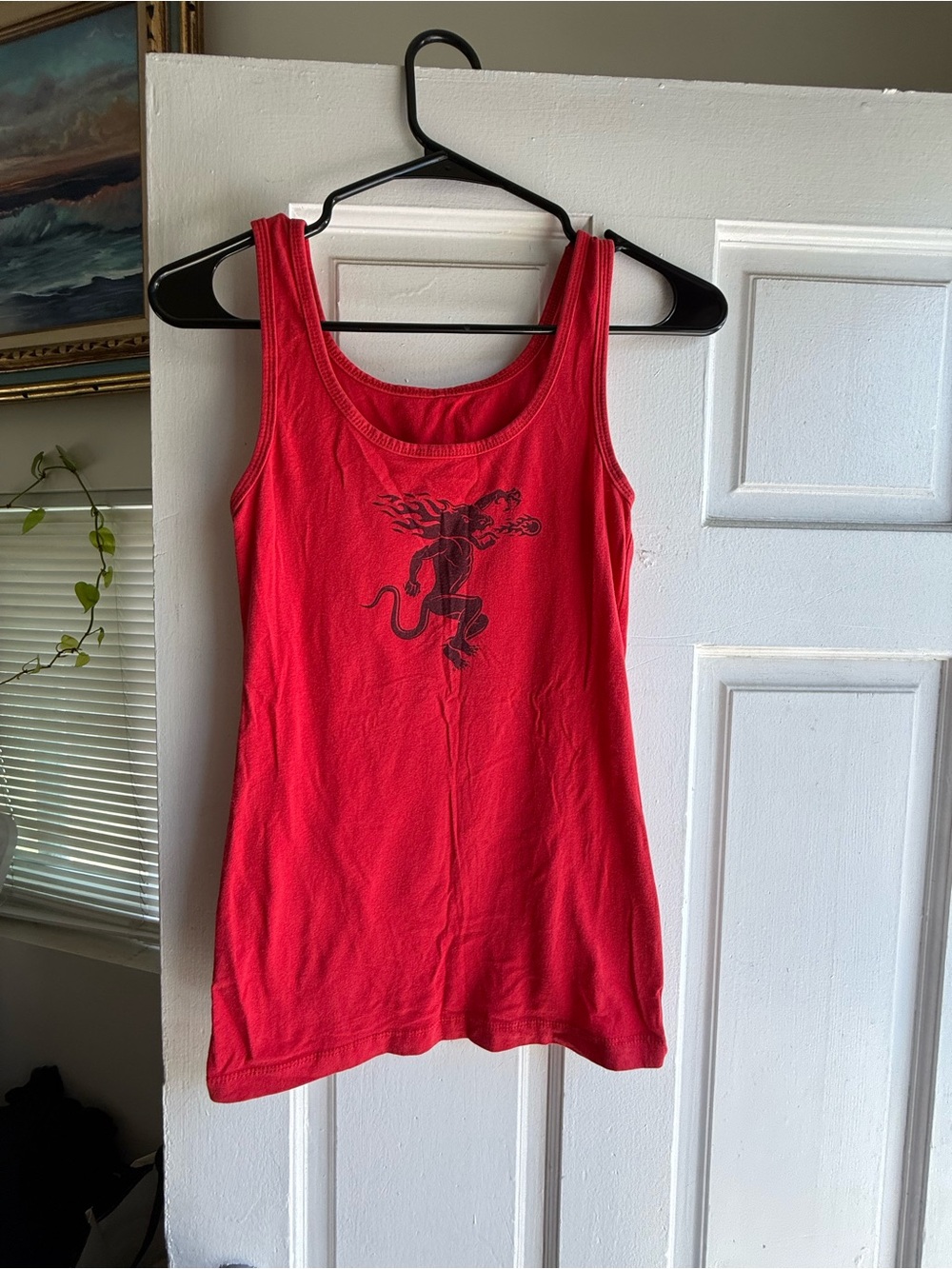 Fireball Graphic Tank Top